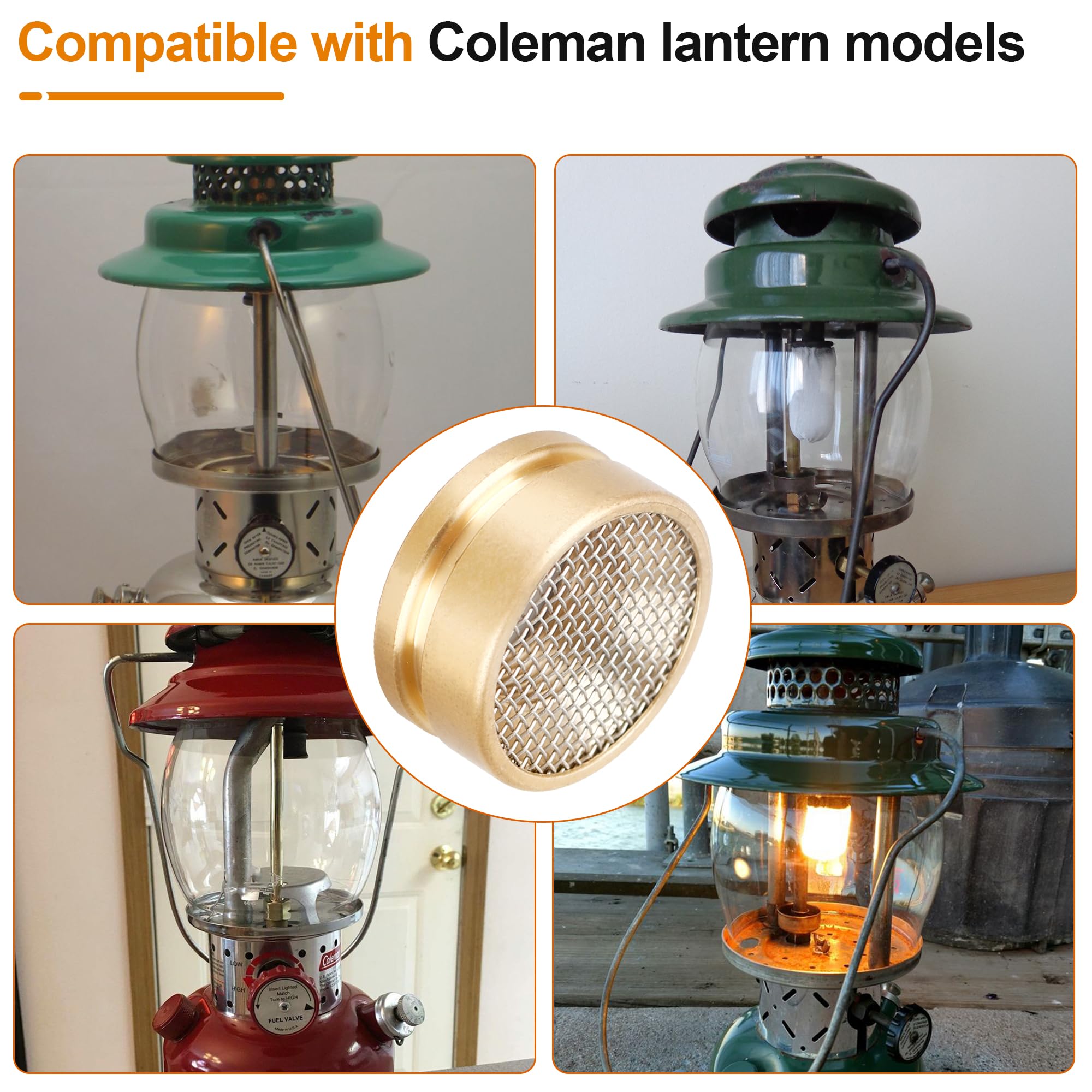 Amazon.com : LVACODV Burner Cap and Screen for Coleman Lanterns